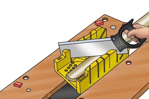 How To Cut Coving With Mitre Saws Our Guide   Using A Mitre Box 