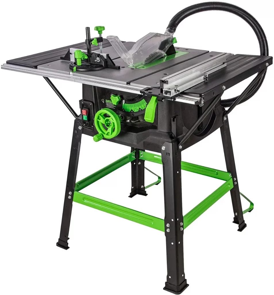 The Best Table Saws Reviews Evolution Power Fury 5S 1