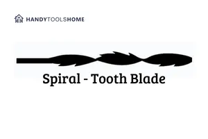Our Guide To Scroll Saw Blade Types - Spiral Tooth Blade